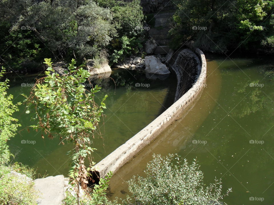 dam on the river