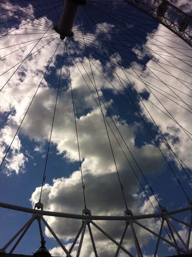 sky blue london united kingdom by brunosh