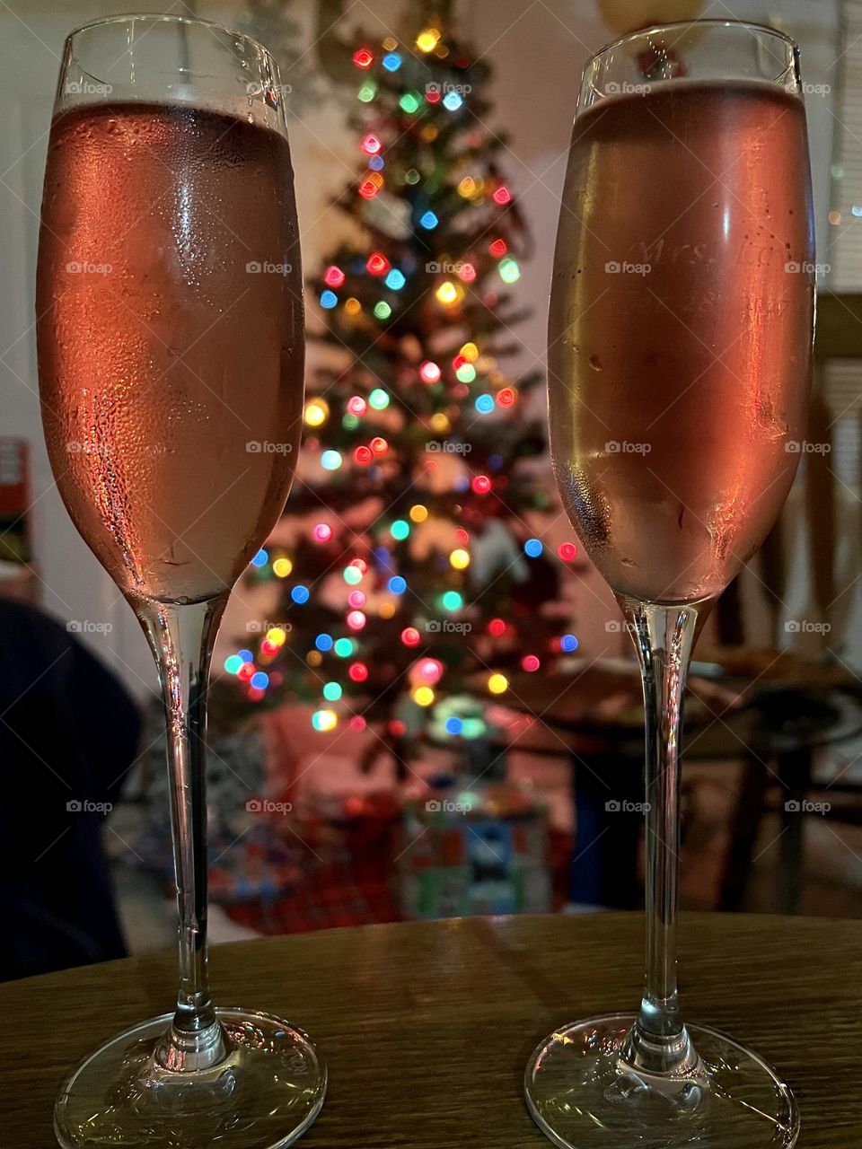 Sipping wine by the Christmas tree, think what a wonderful season this will be