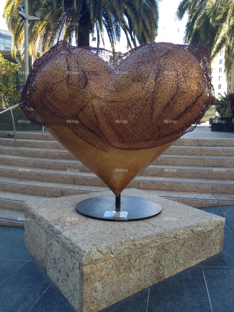 Heart in San Fransisco 