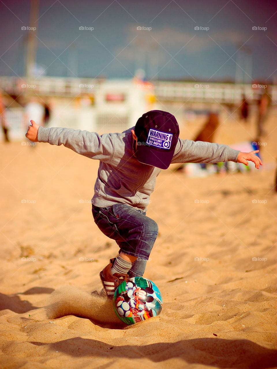 beach play fun sand by kozjar