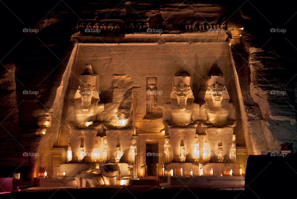 egypt abu simbel ramses by meslava