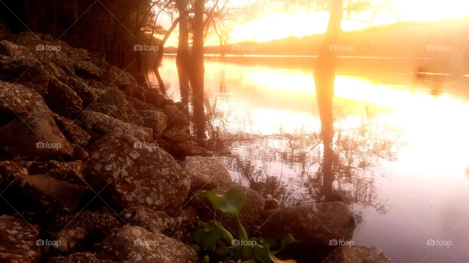 Water, No Person, Light, Landscape, Travel