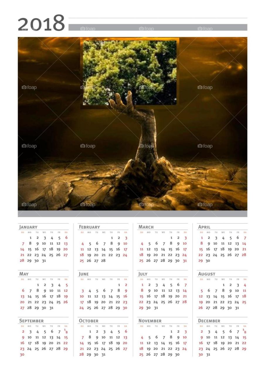 Natur Kalender 2018