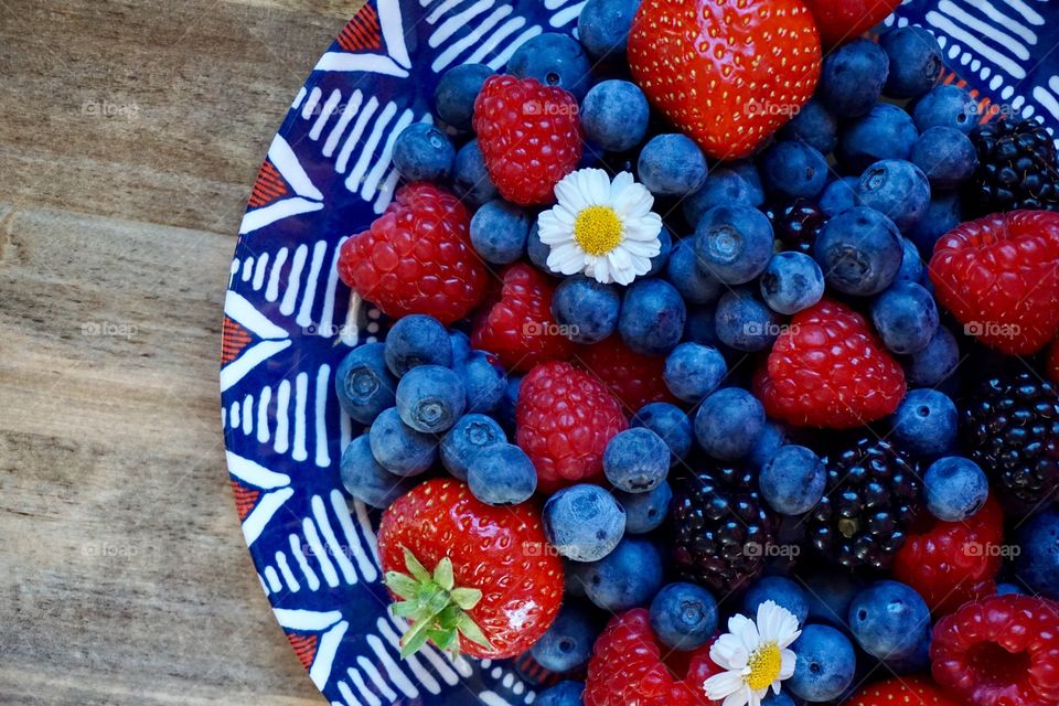 Variety Of Berries