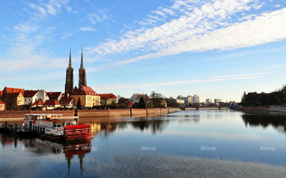 Water, River, No Person, Reflection, Travel