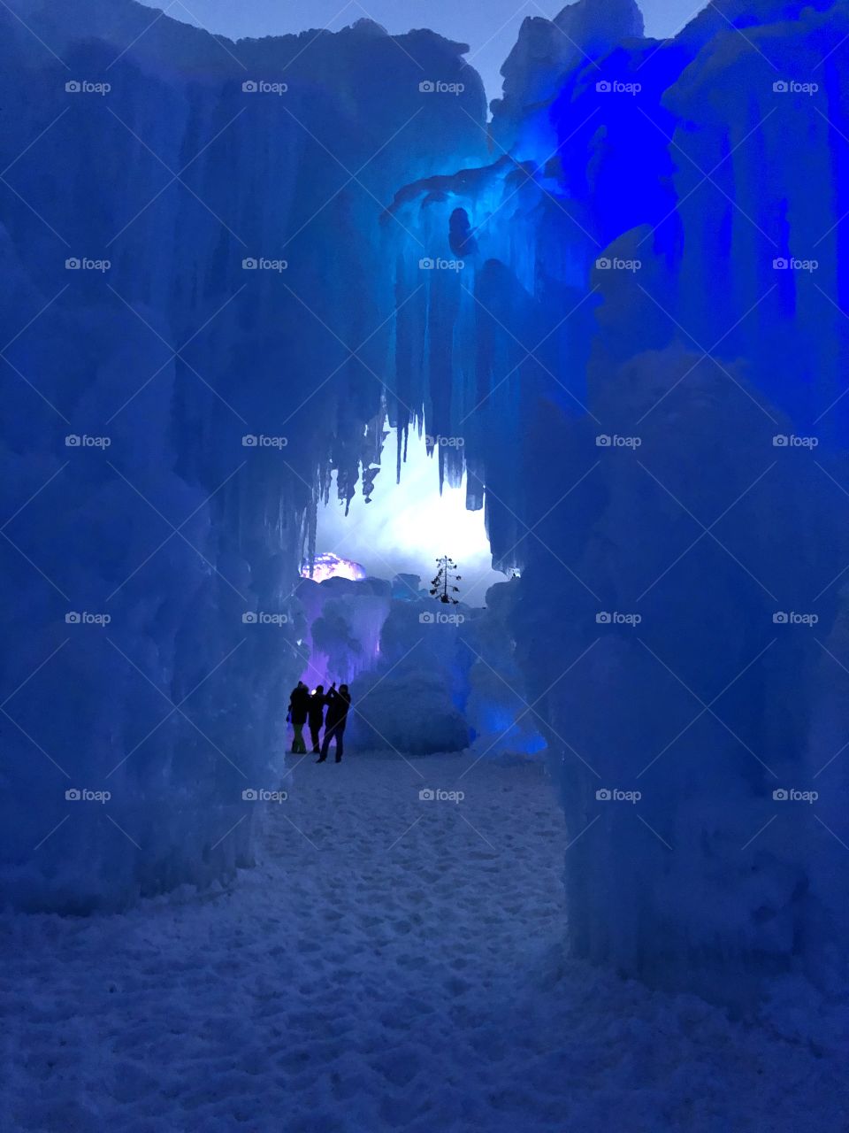 The frozen ice gateway.
