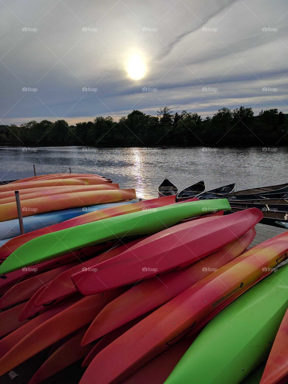 Kayaks and Canoes