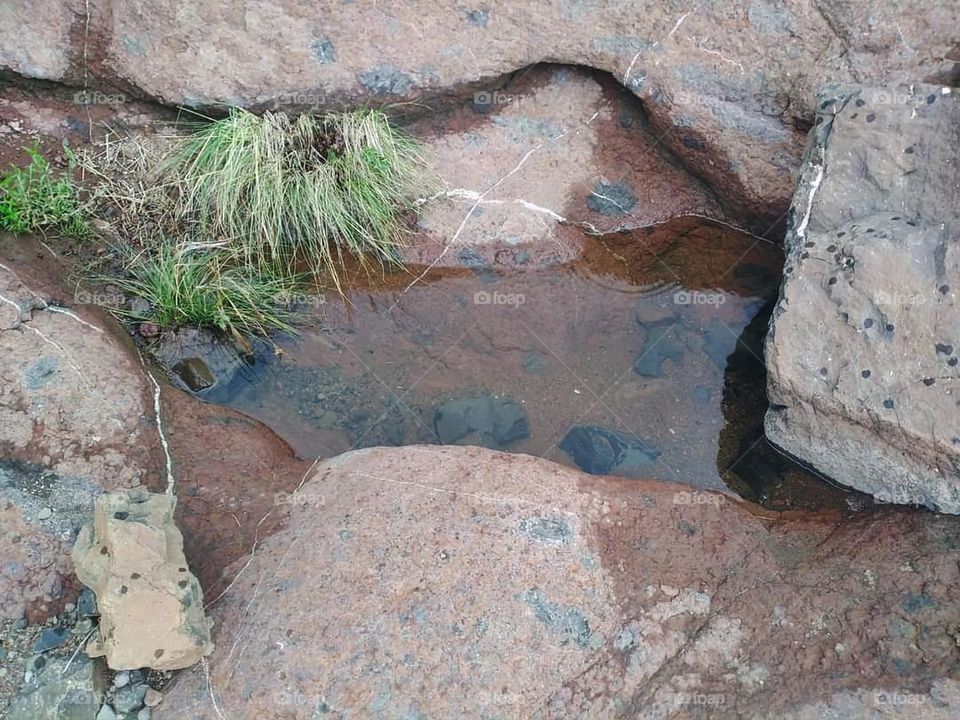 Glory be to God, the magnificent and picturesque view and the natural green trees are a view that is nothing more wonderful than it