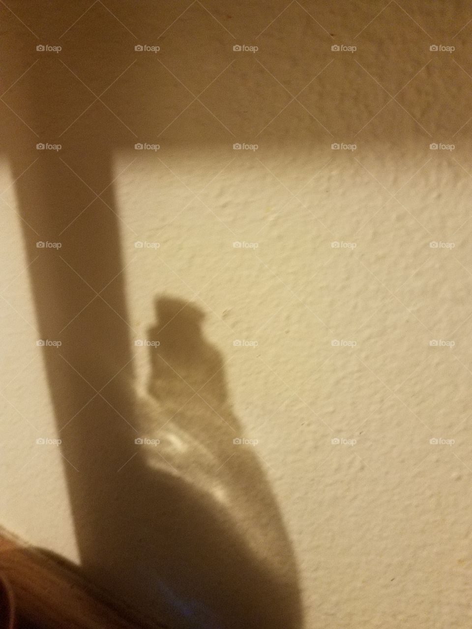 kitchen items casting particular shadows as well