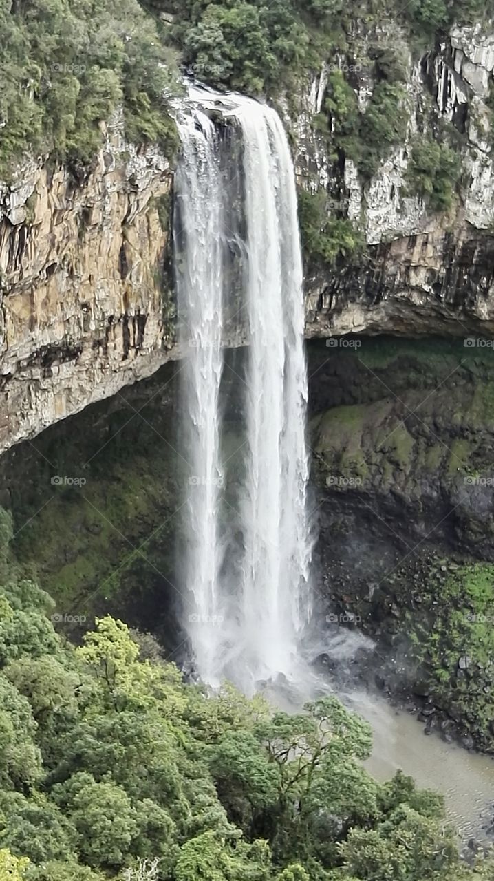 Falls in Canela Brazil 
