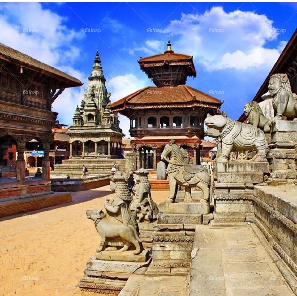  Temples in Nepali 
