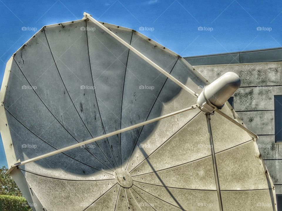 Large Satellite Dish