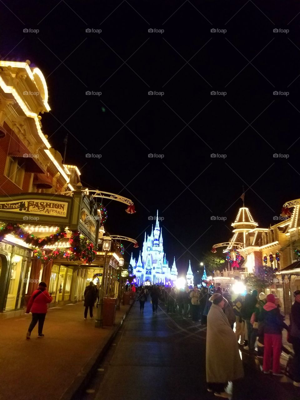 Main Street and Cinderella's castle in Disney's Magic Kingdom