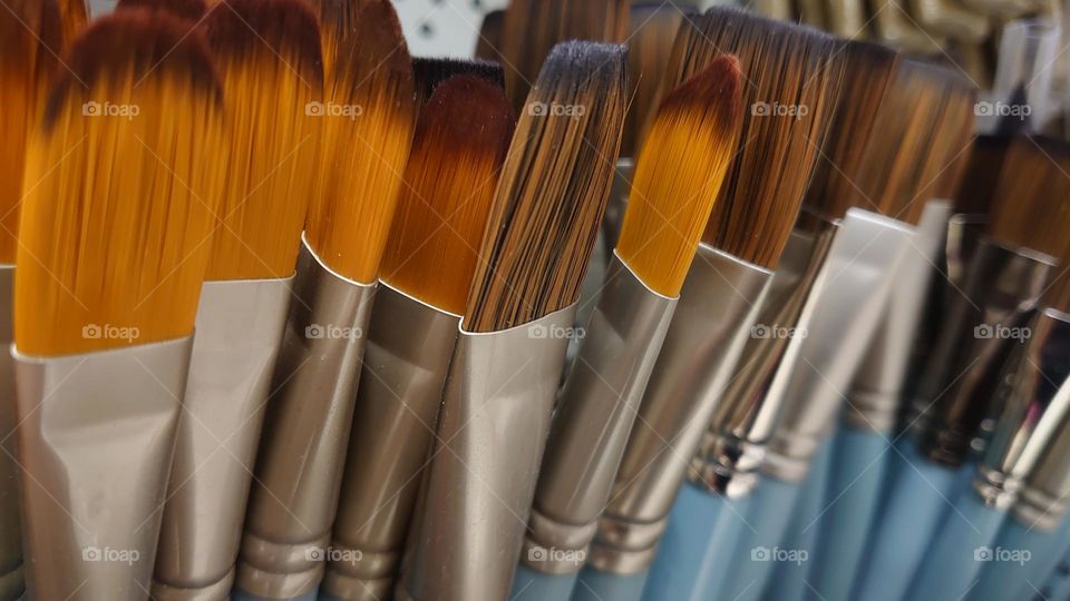 Drawing 🖌️🎨 Brushes for acrylic paints🖌️🎨🖌️