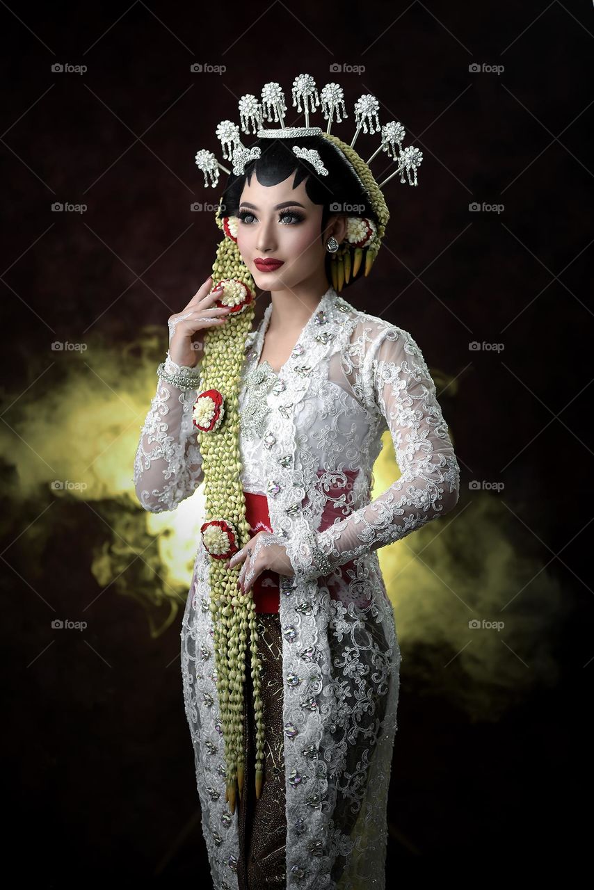 Javanese bride model