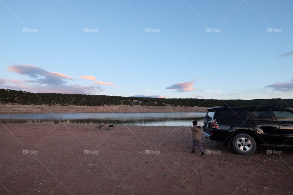 Landscape, Beach, Water, Sunset, No Person