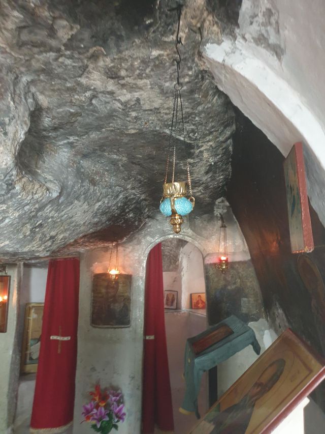little church on a cave