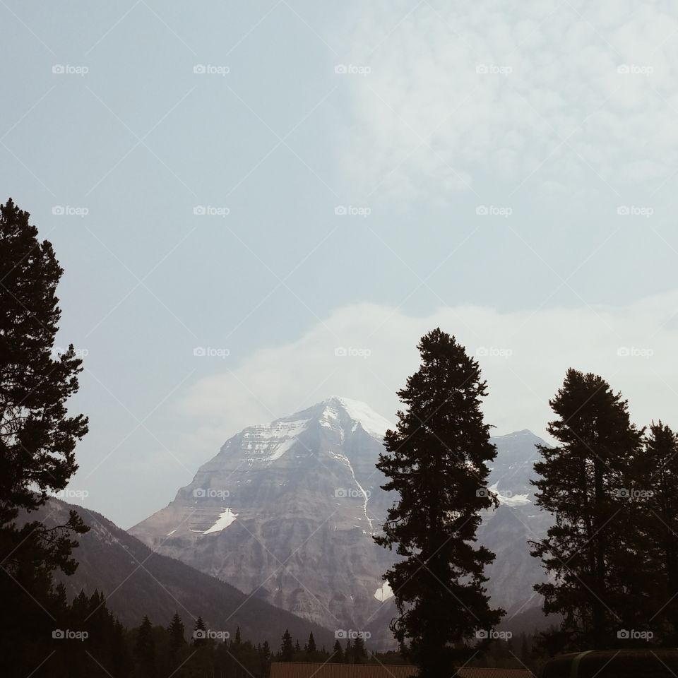 Peak of Mount Robson