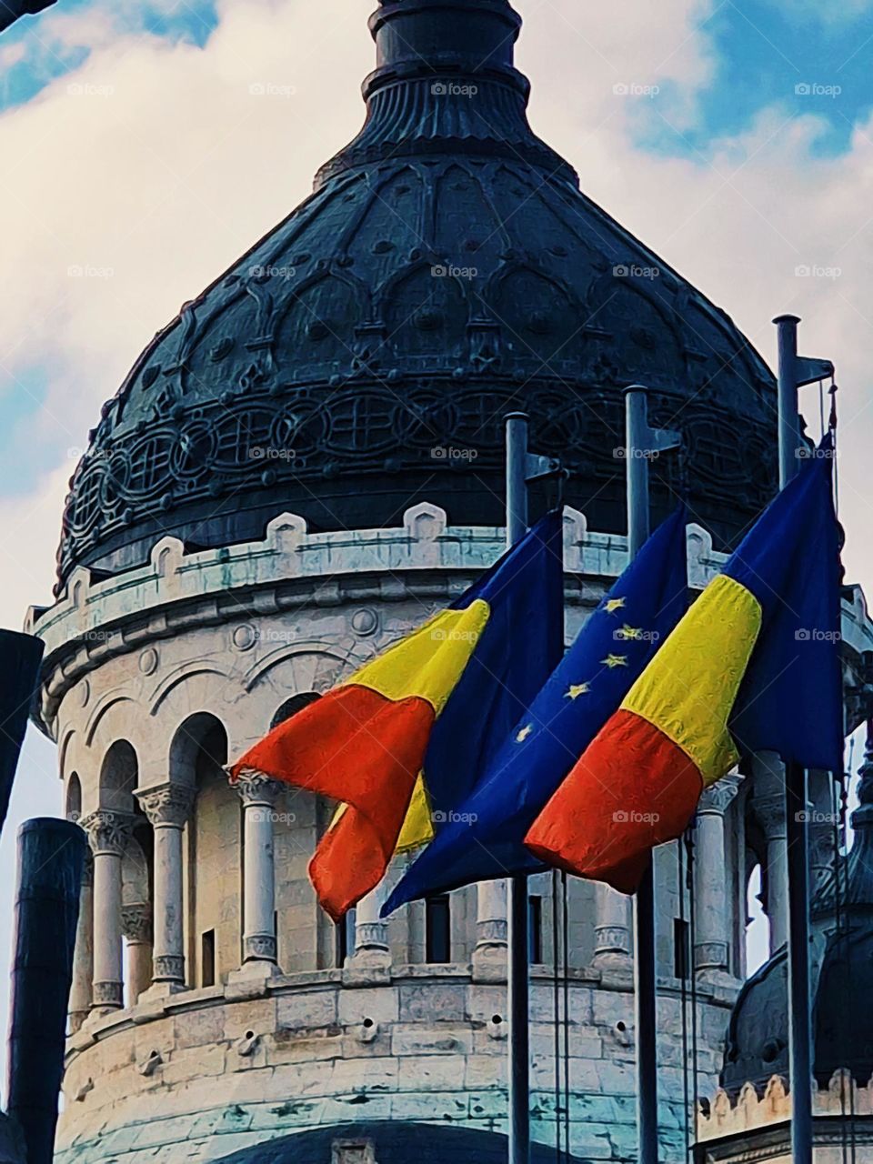 Romania flags