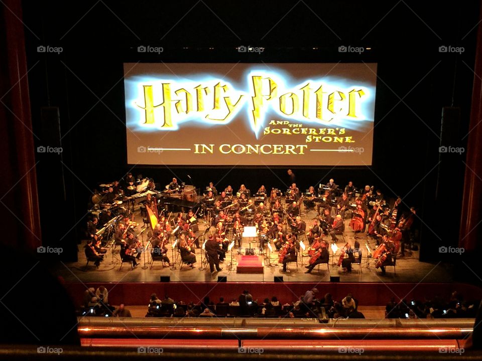 Harry Potter in concert sorcerer