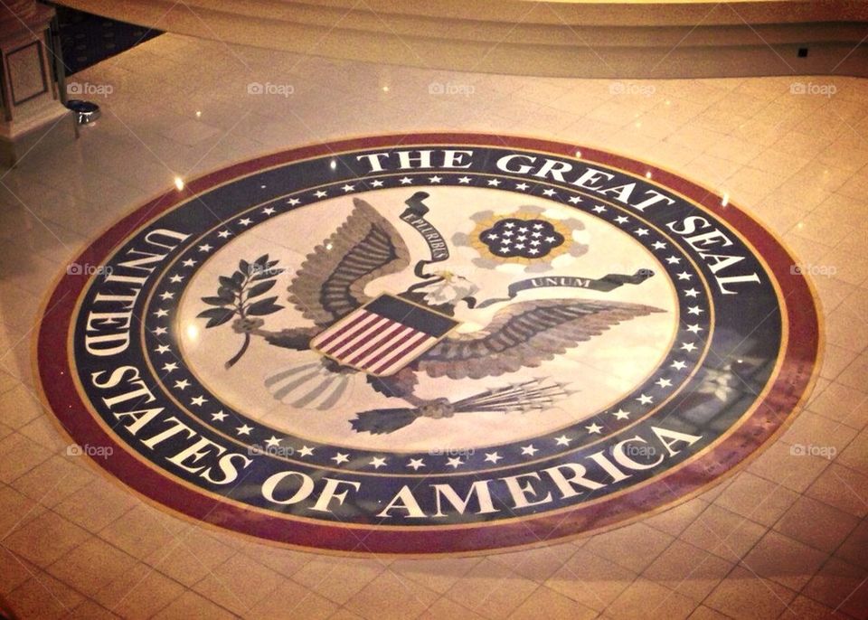 The great seal of the United States