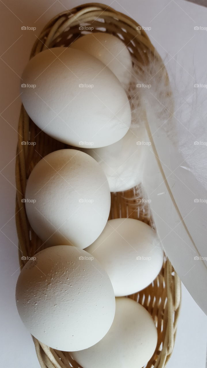 basket of eggs