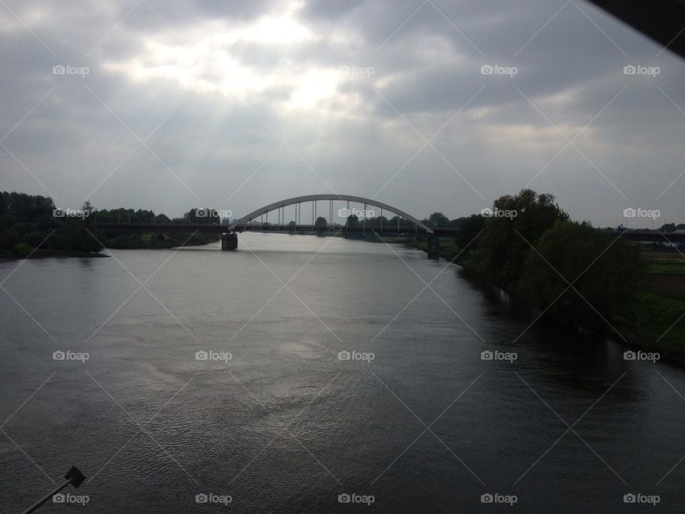 Bridge Over River Maas.