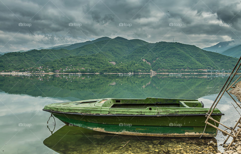 Lake boat