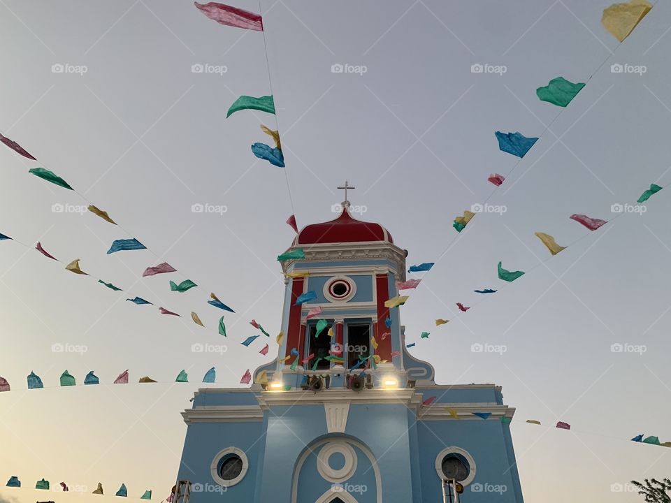 Rural Church in São José de Ribamar, Maranhão, Brazil