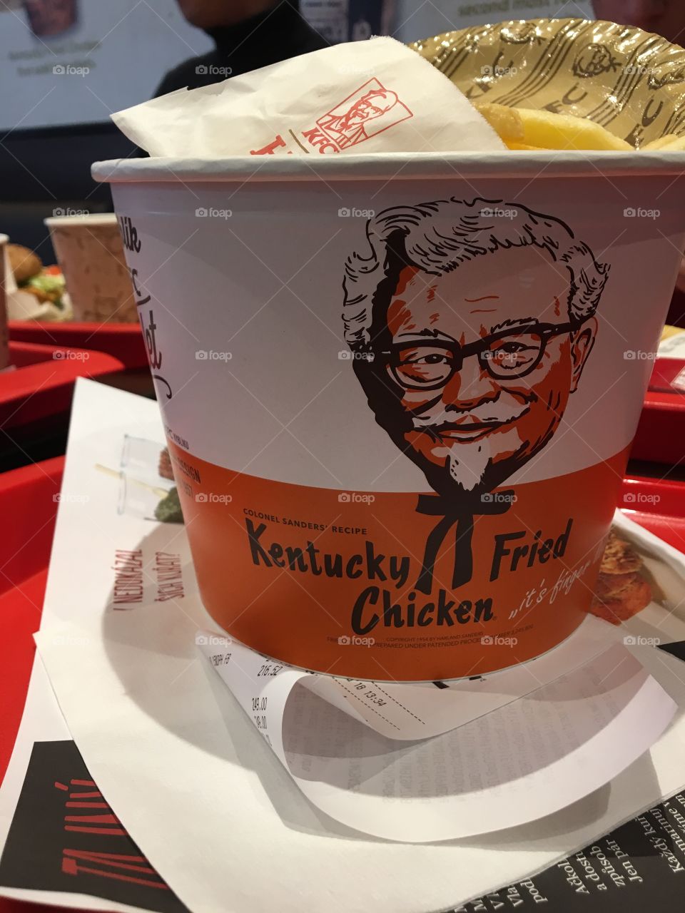 Kentucky Fried Chicken. 
