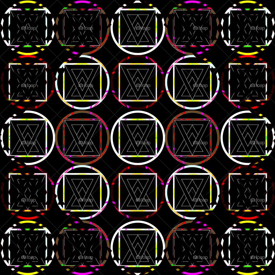 Illusions colorful trippy psychedelic design high quality modern background