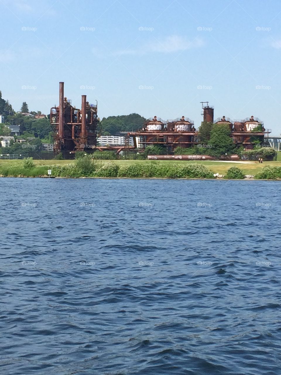 Gas Works from Lake Union