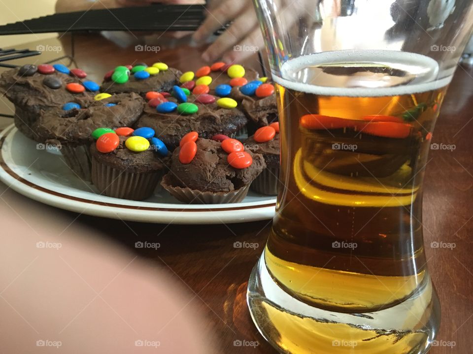 Beer and chocolate 
