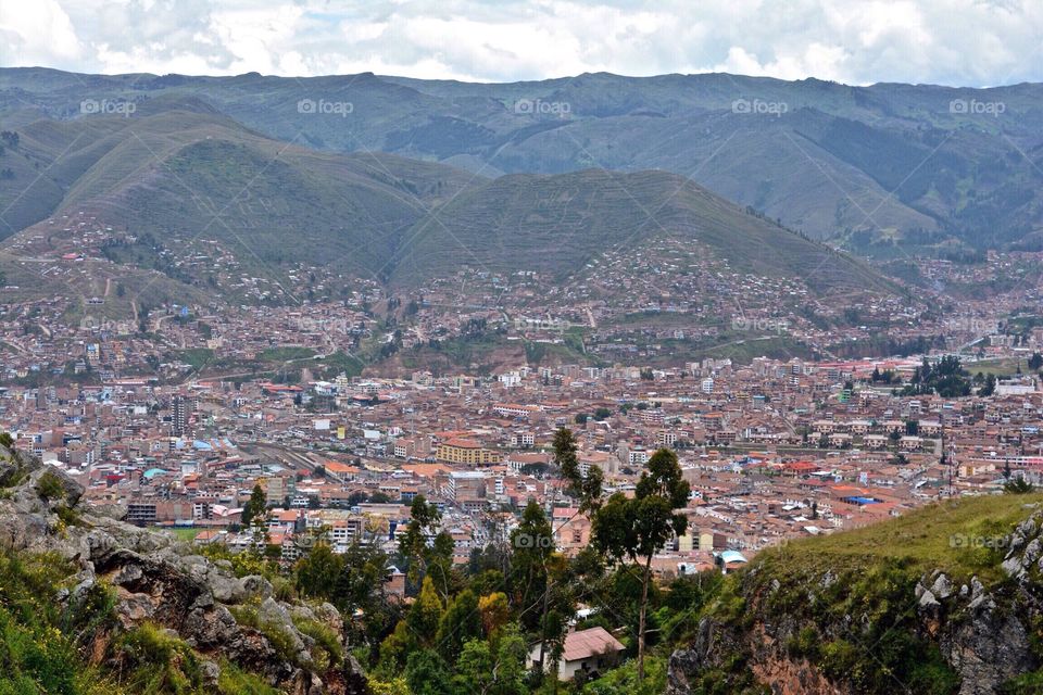 Aerial Cuzco, Peru