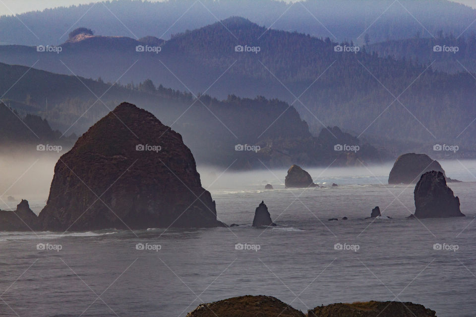 Haystack Rock Oregon Coast