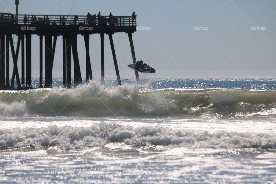 Surfing and flying