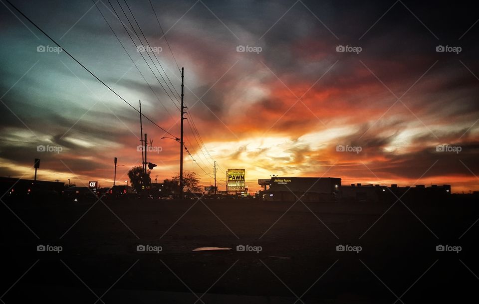 sunset west side Phoenix