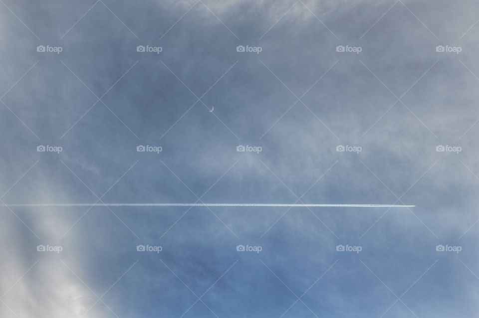 Sky, Airplane, No Person, Daylight, Nature