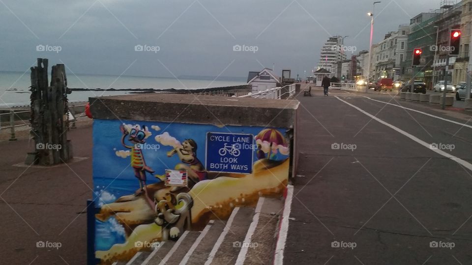 Sea, Seashore, People, Travel, Water