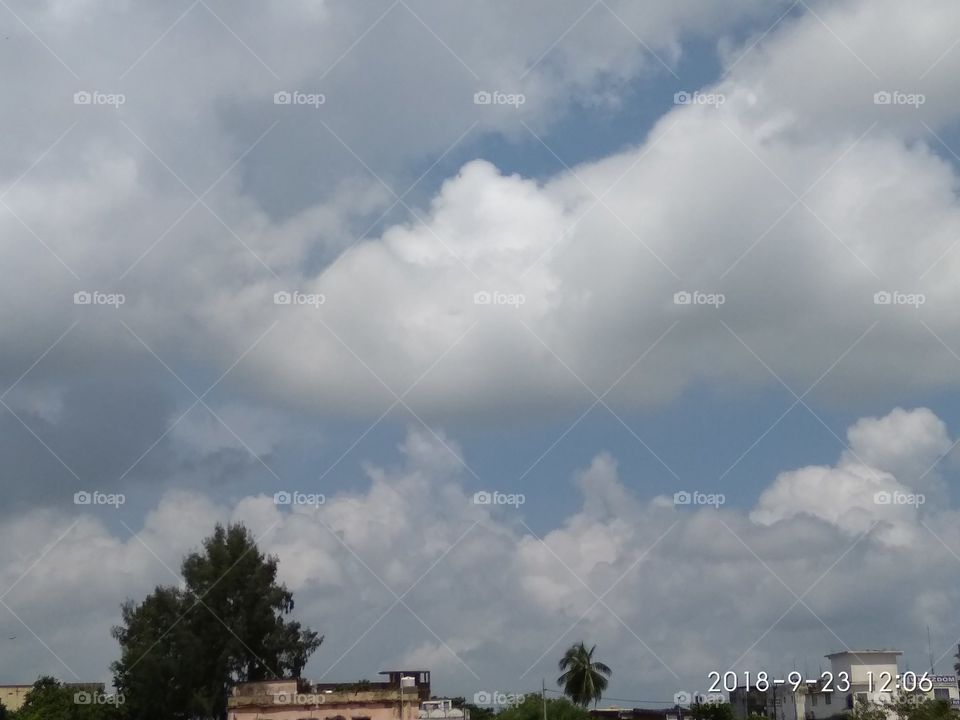 weather design in sky