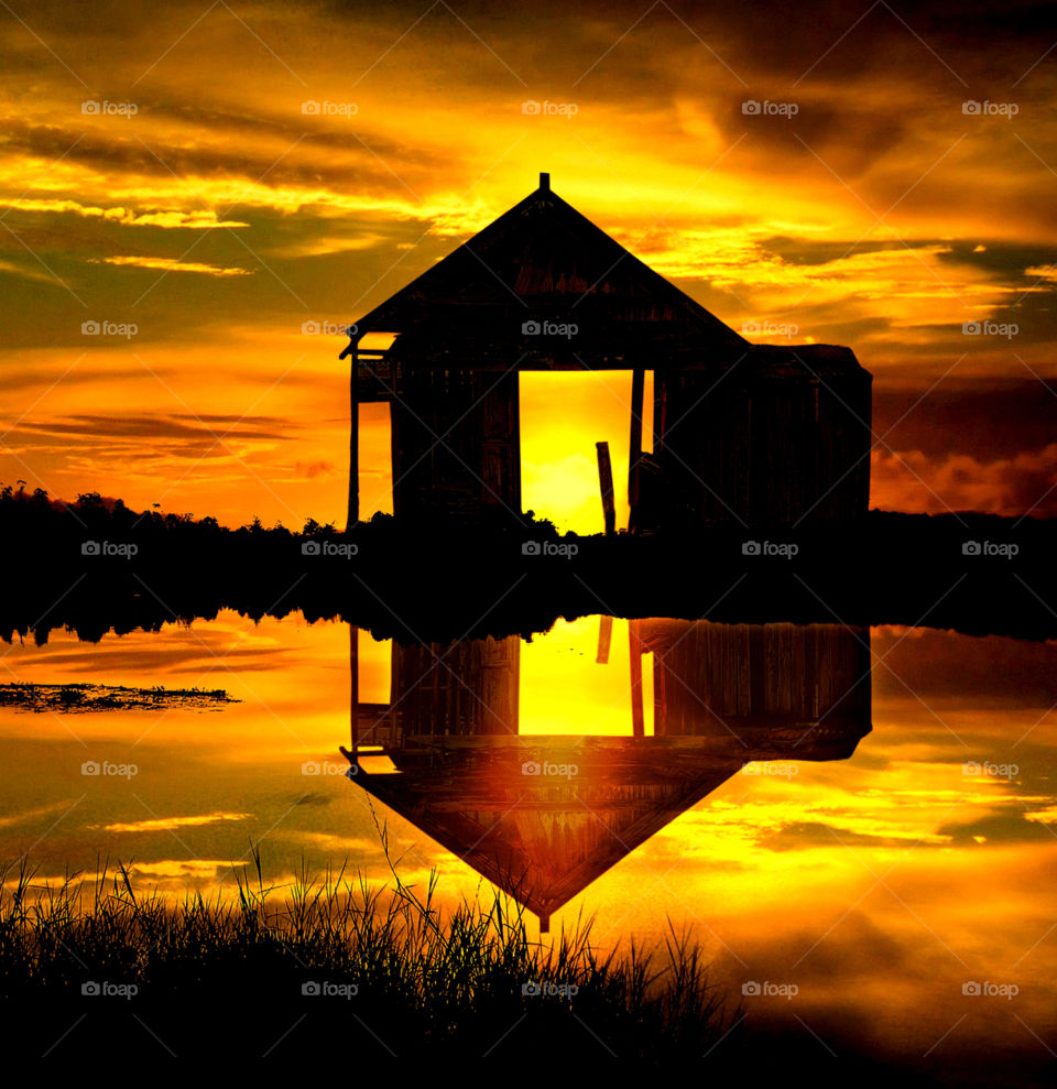 broken house at krus garden