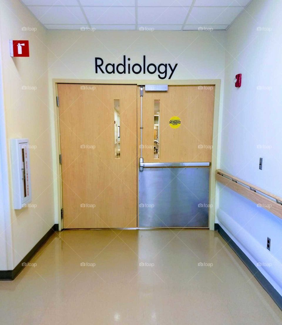 Radiology department.