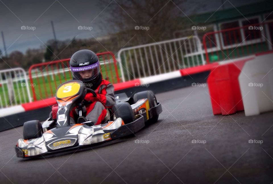 Go kart boy