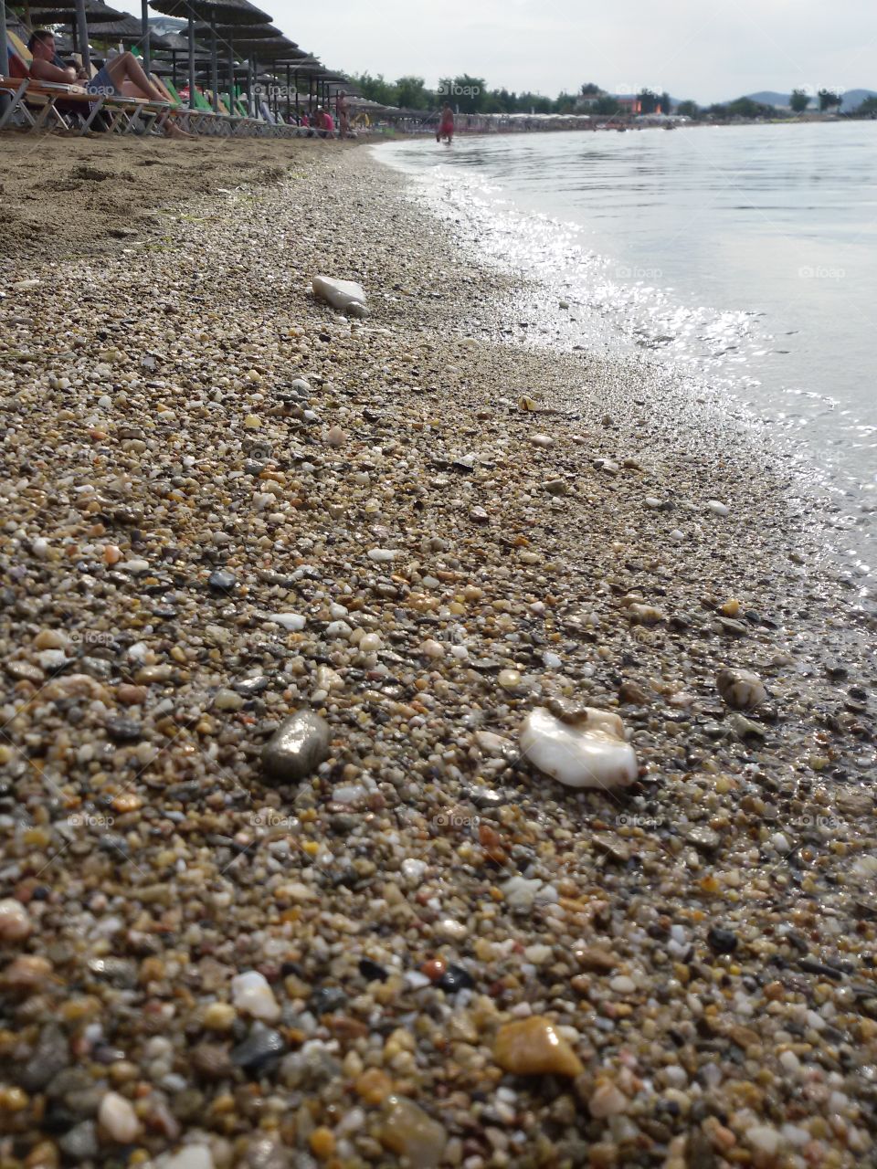 Rocks on the beach