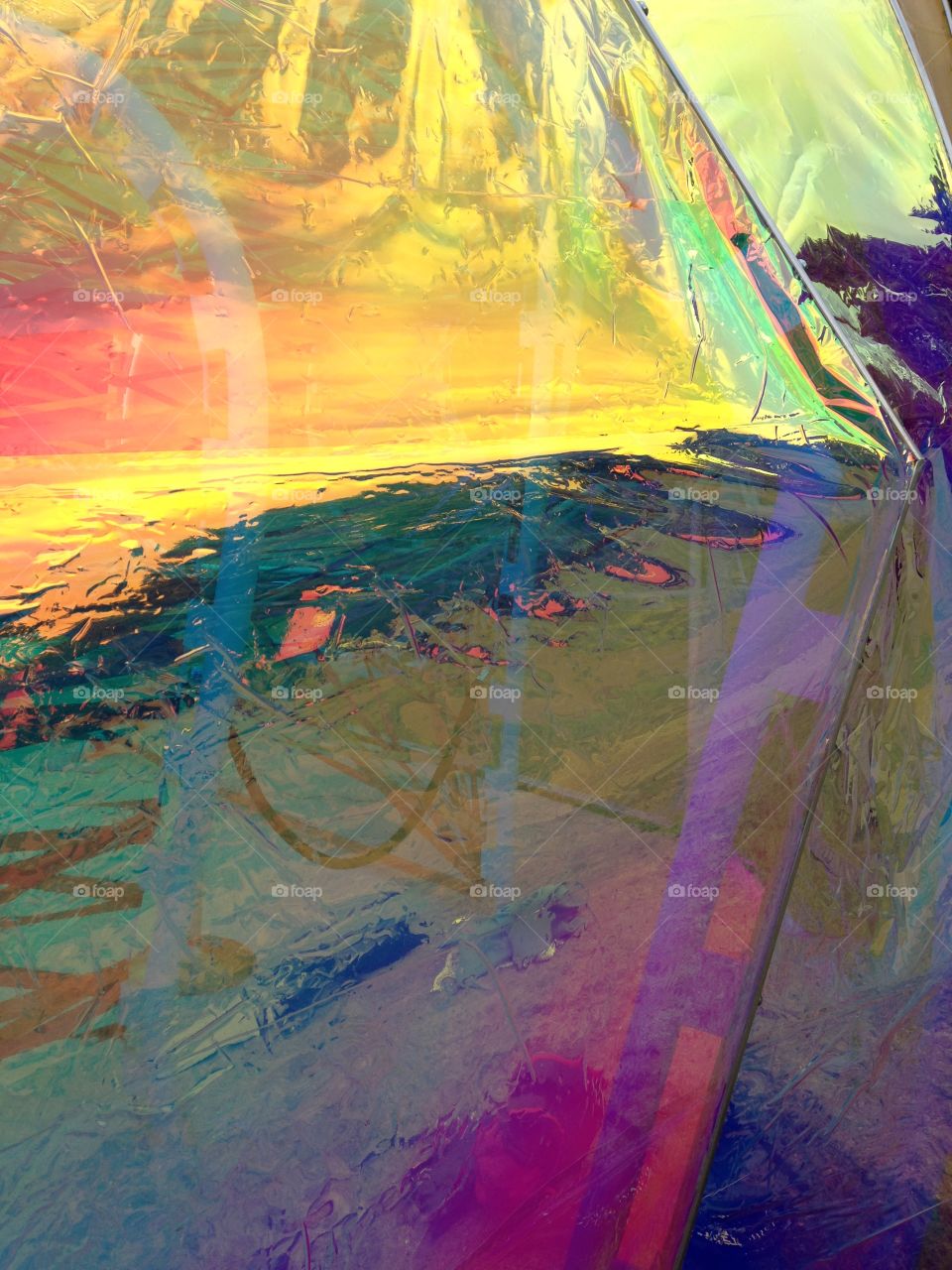 Abstract. Summer pavilion at Serpentine's gallery.  London