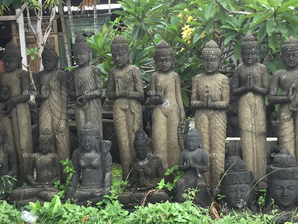 Balinese sculptures 