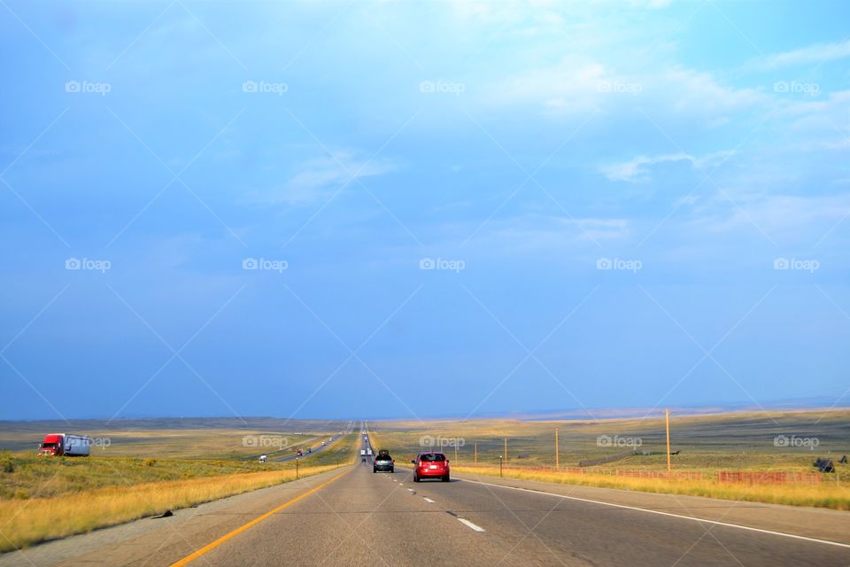 Just road and plains 