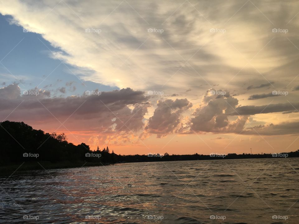 Sunset, Water, Dawn, Beach, Sea