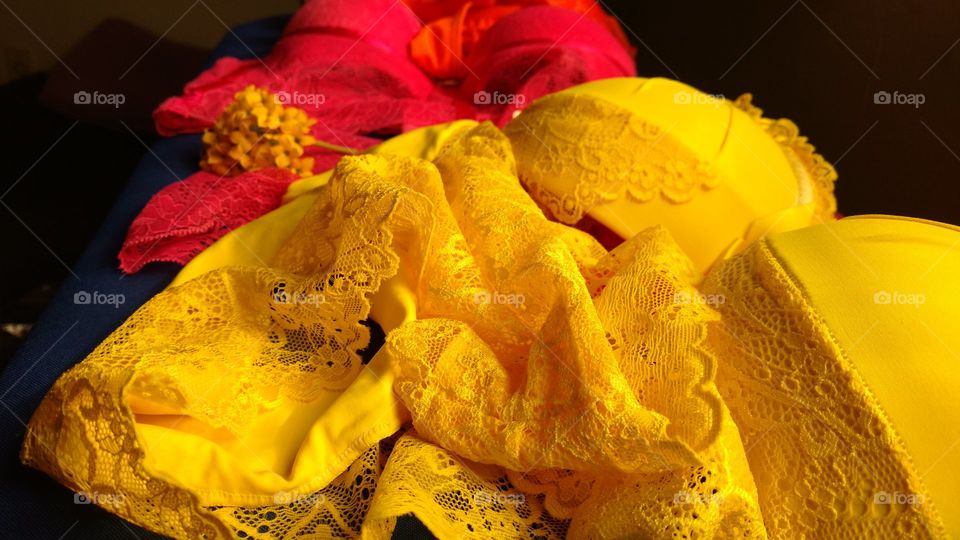 Rendas femininas, background, cores, tecidos.